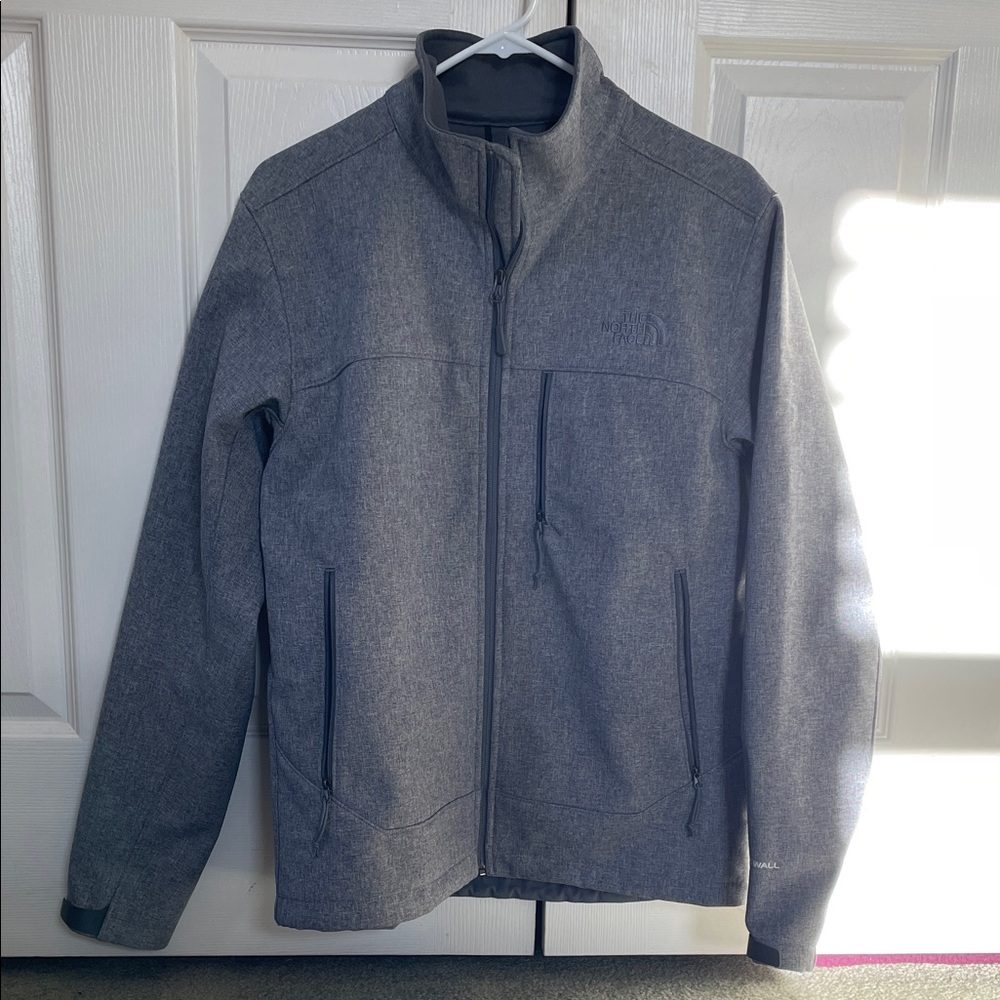 Gray Full-Zip Jacket